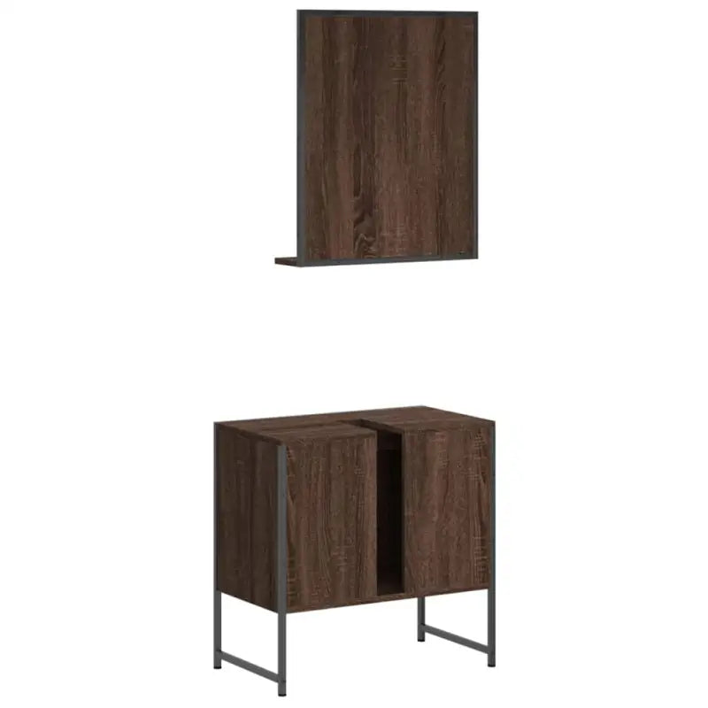 Badkamermeubelsets met stevige constructie en bewerkt hout - Badkamermeubelsets
