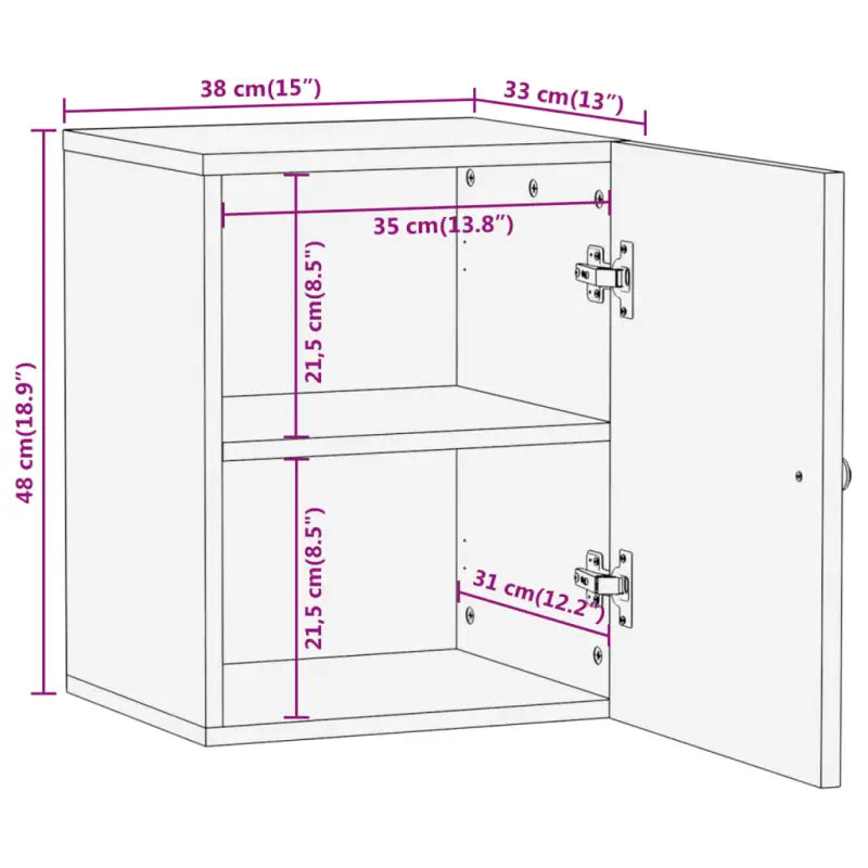 Badkamerwandkast van massief acaciahout voor optimale ruimte en decoratie - Badkamerkaptafels