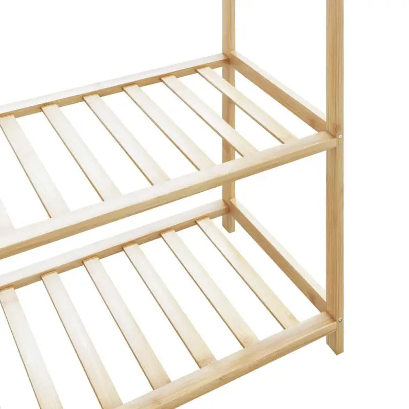 Bamboe kledingrek voor een natuurlijke en praktische ruimteorganisatie - Kledingrekken & kastinrichting