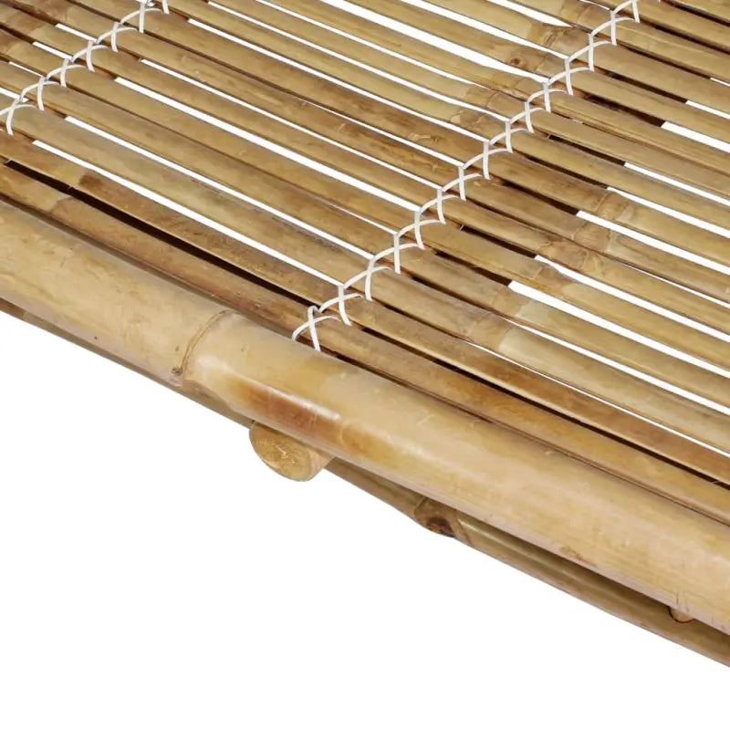 Bamboe ligstoel voor twee personen voor tuin en ontspanning - Ligstoelen