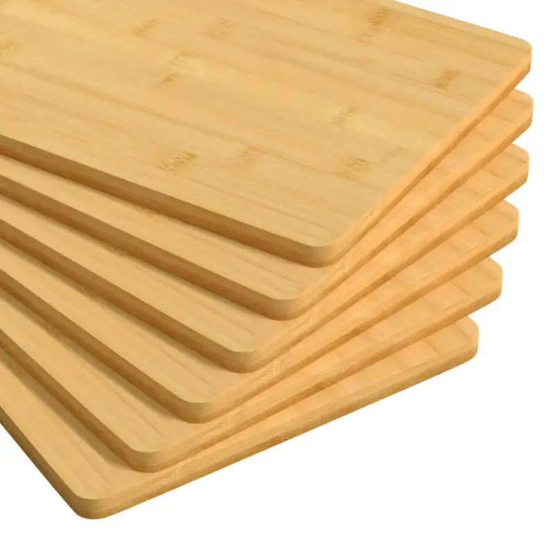 Bamboe ontbijtbord in natuurlijke kleur voor een rustieke uitstraling - Borden