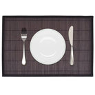 Bamboe placemats handgemaakt met levering bevat voor een natuurlijke tafelstijl - Placemats