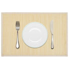 Bamboe placemats handgemaakt met levering bevat voor een natuurlijke tafelstijl - Beige / 1 - Placemats