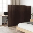 Bamboe scheidingswand voor privacy en natuurlijke stijl - Donkerbruin / 400 x 165 cm - Kamerschermen
