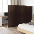 Bamboe scheidingswand voor privacy en natuurlijke stijl - Donkerbruin / 800 x 165 cm - Kamerschermen