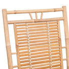 Bamboe schommelstoel voor tuin of terras met elastische band en sets touwtjes - Tuinstoelen