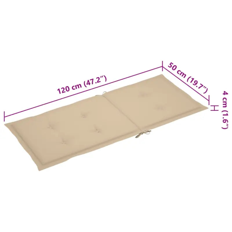 Bamboe schommelstoel voor tuin of terras met elastische band en sets touwtjes - Tuinstoelen