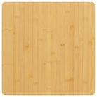 Bamboe tafelblad met gelakte afwerking voor thuis en horeca - 40 x 40 x 1.5 cm / 1 - Tafelbladen