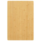Bamboe tafelblad met gelakte afwerking voor thuis en horeca - 40 x 60 x 1.5 cm / 1 - Tafelbladen