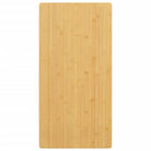Bamboe tafelblad met gelakte afwerking voor thuis en horeca - 40 x 80 x 2.5 cm / 1 - Tafelbladen