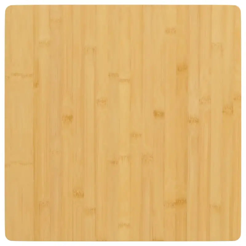 Bamboe tafelblad met gelakte afwerking voor thuis en horeca - 50 x 50 x 4 cm / 1 - Tafelbladen