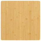 Bamboe tafelblad met gelakte afwerking voor thuis en horeca - 60 x 60 x 1.5 cm / 1 - Tafelbladen