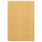 Bamboe tafelblad met gelakte afwerking voor thuis en horeca - 60 x 100 x 1.5 cm / 1 - Tafelbladen