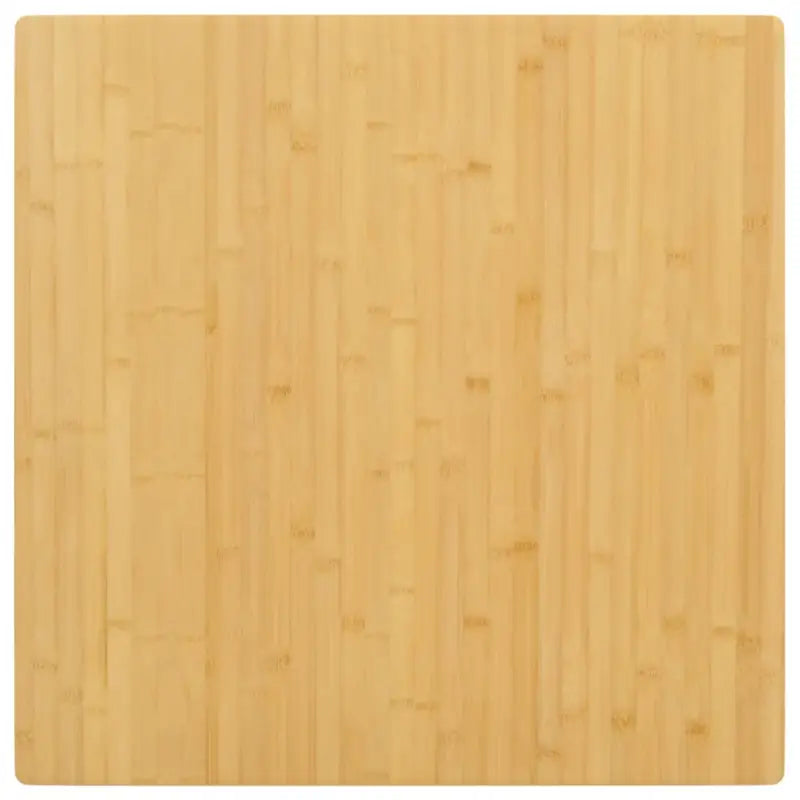 Bamboe tafelblad met gelakte afwerking voor thuis en horeca - 80 x 80 x 2.5 cm / 1 - Tafelbladen