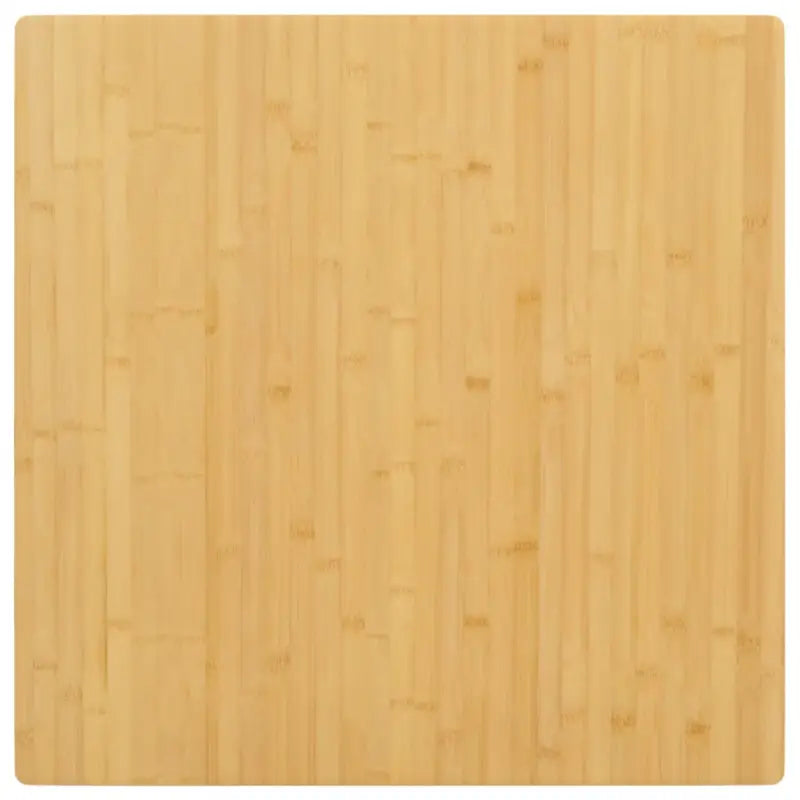 Bamboe tafelblad met gelakte afwerking voor thuis en horeca - 90 x 90 x 4 cm / 1 - Tafelbladen