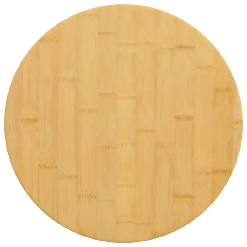 Bamboe tafelblad met gelakte afwerking voor thuis en horeca - Ø 40 x 2.5 cm / 1 - Tafelbladen