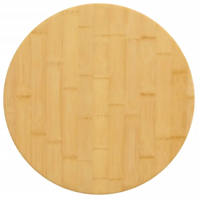 Bamboe tafelblad met gelakte afwerking voor thuis en horeca - Ø 50 x 4 cm / 1 - Tafelbladen