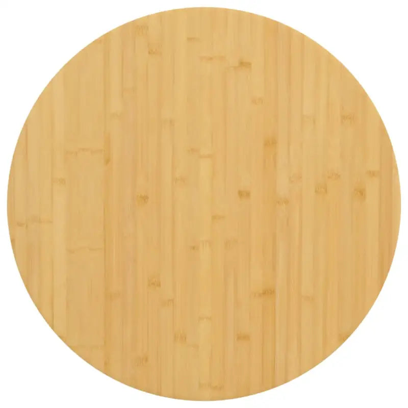 Bamboe tafelblad met gelakte afwerking voor thuis en horeca - Ø 70 x 4 cm / 1 - Tafelbladen