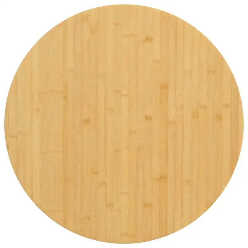 Bamboe tafelblad met gelakte afwerking voor thuis en horeca - Ø 70 x 1.5 cm / 1 - Tafelbladen