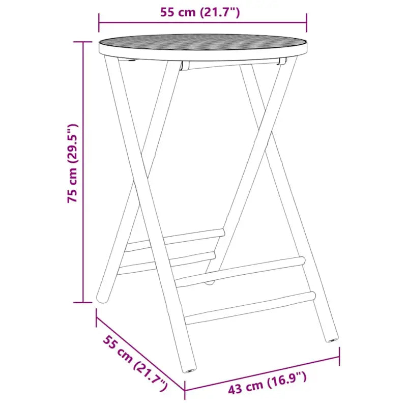 Bamboe tuinset met comfortabele zitervaring en wasbare hoes - Tuinsets