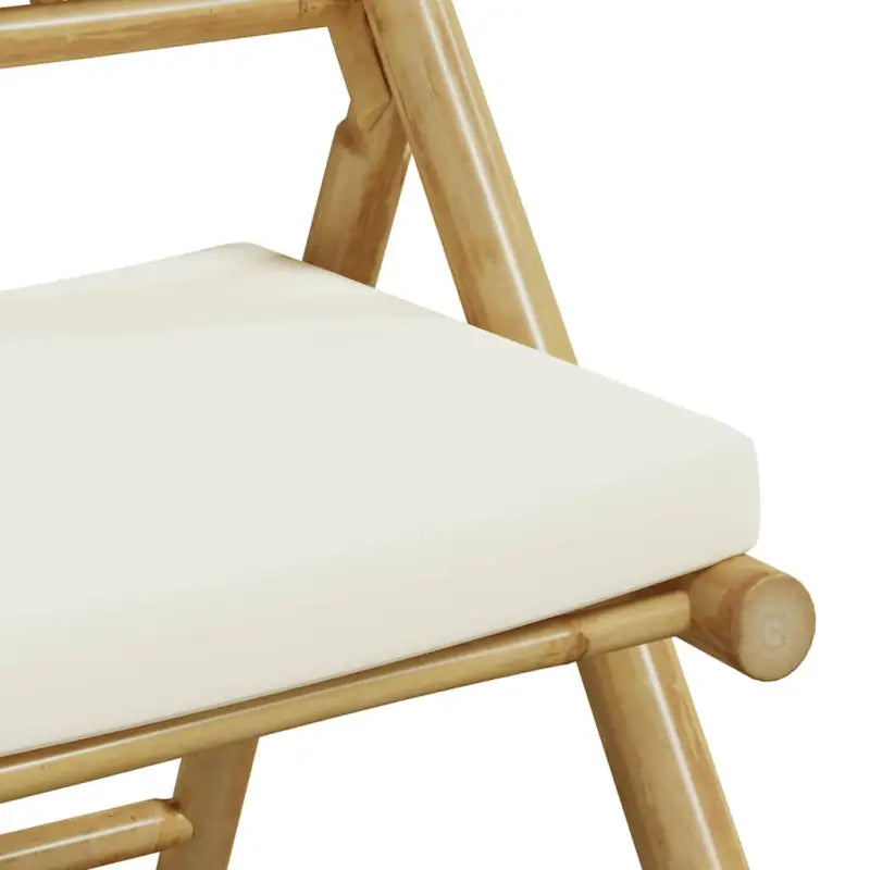 Bamboe tuinset met comfortabele zitervaring en wasbare hoes - Tuinsets