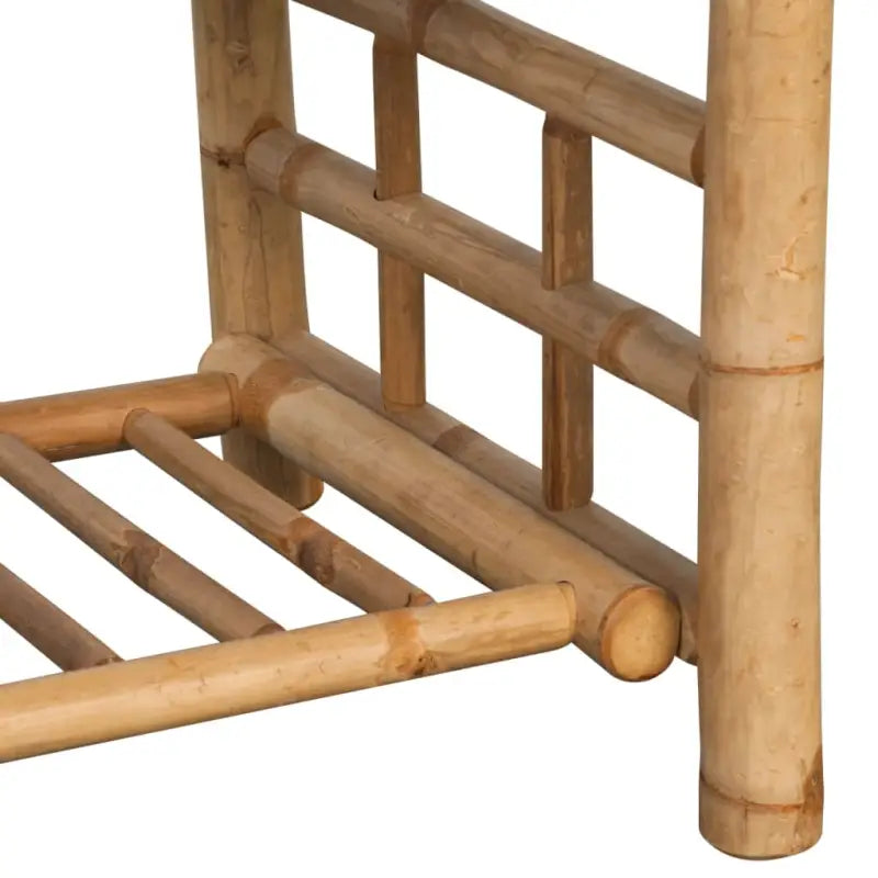 Bamboe tuinset met levering bevat hoogte armleuning en tropisch design - Tuinsets