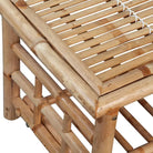 Bamboe tuinset met levering bevat hoogte armleuning en tropisch design - Tuinsets
