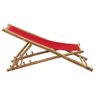 Bamboe tuinstoel voor tuin strand of camping - Tuinstoelen