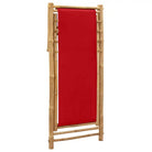 Bamboe tuinstoel voor tuin strand of camping - Tuinstoelen