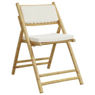 Bamboe tuinstoelen met comfortabele zitervaring en wasbare hoes - Tuinstoelen