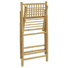Bamboe tuinstoelen met comfortabele zitervaring en wasbare hoes - Tuinstoelen