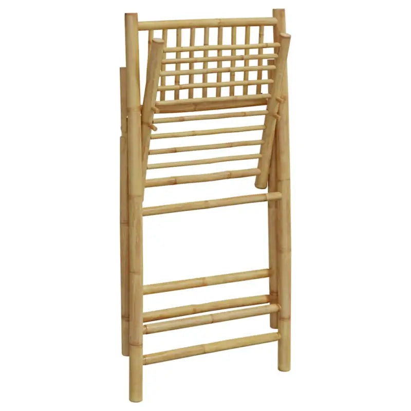 Bamboe tuinstoelen met comfortabele zitervaring en wasbare hoes - Tuinstoelen