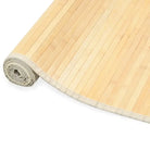 Bamboe vloerkleed met anti-slip onderkant voor veilige grip - Vloerkleden