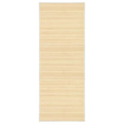 Bamboe vloerkleed met anti-slip onderkant voor veilige grip - Vloerkleden