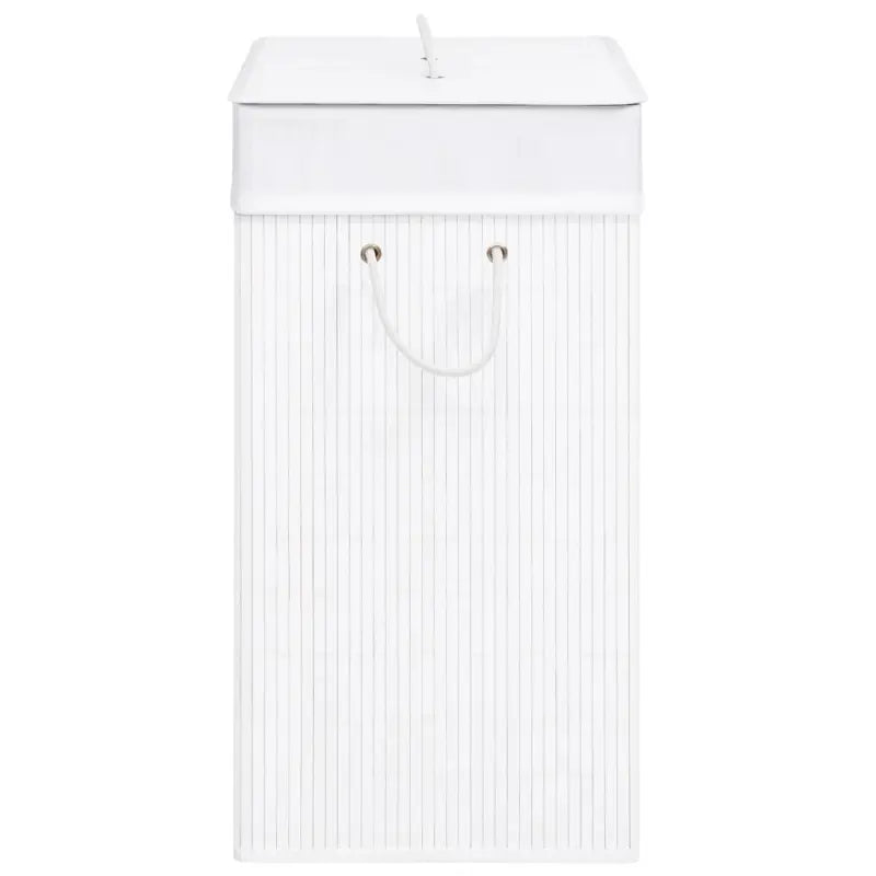 Bamboe wasmand met grote inhoud en geweven stof voor elk interieur - Wasmanden