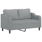 Banken 2-zits met modern design en comfortabele materiaal vulling - Banken