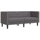 Banken Chesterfield-stijl met comfortabele afmetingen en stijlvolle uitstraling - Banken