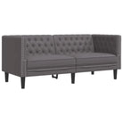 Banken Chesterfield-stijl met comfortabele afmetingen en stijlvolle uitstraling - Banken