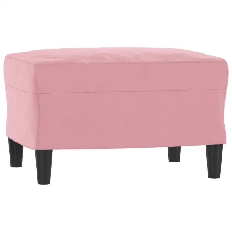 Banken fauteuil in duurzaam fluweel voor stijlvol comfort - Roze - Banken