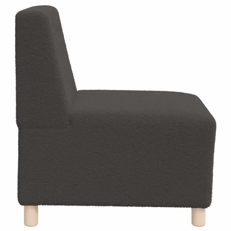 Banken fauteuil met gekrulde wolachtige stof voor ultiem comfort - Banken
