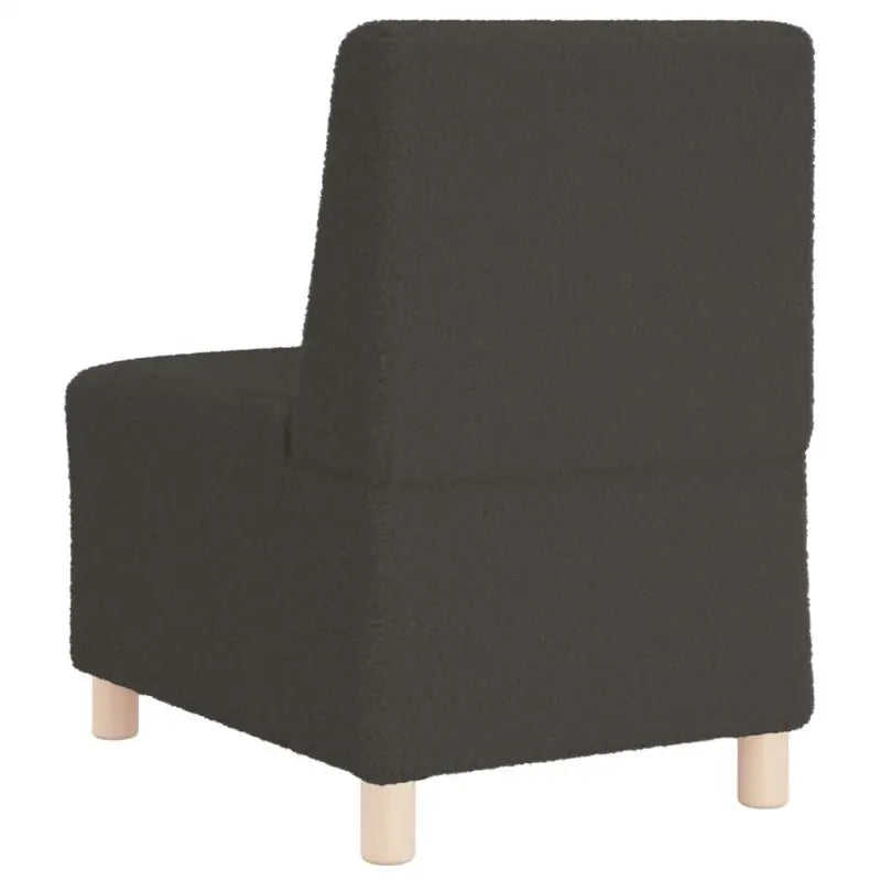 Banken fauteuil met gekrulde wolachtige stof voor ultiem comfort - Banken
