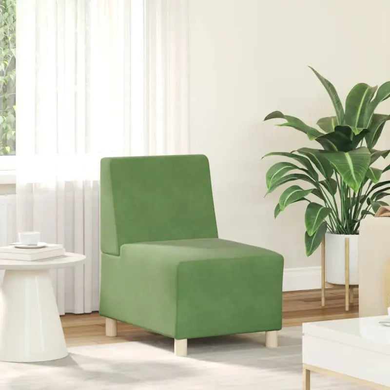 Banken fauteuil met multiplex frame voor comfort en stijlvolle ontspanning - Lichtgroen - Banken