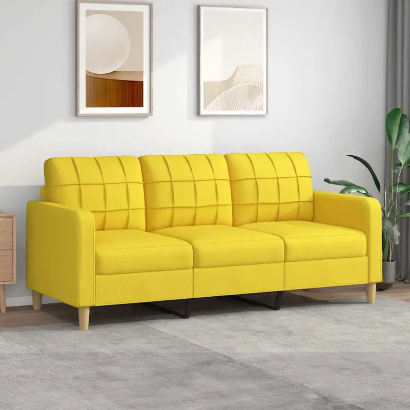 Banken fauteuil voor ontspannen en gezellige momenten - Lichtgeel / 180 cm - Banken