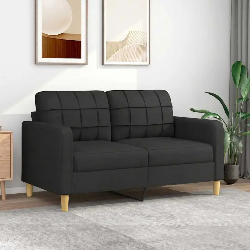 Banken fauteuil voor ontspannen en gezellige momenten - Zwart / 140 cm - Banken