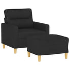 Banken fauteuil voor ontspannen en gezelligheid in huis - Zwart - Banken