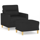 Banken fauteuil voor ontspannen en gezelligheid in huis - Zwart - Banken