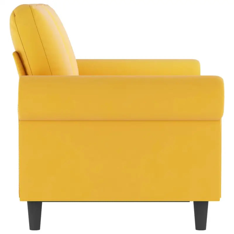 Banken for gezellige zitmomenten en een stijlvolle uitstraling - Geel / 120 cm - Banken