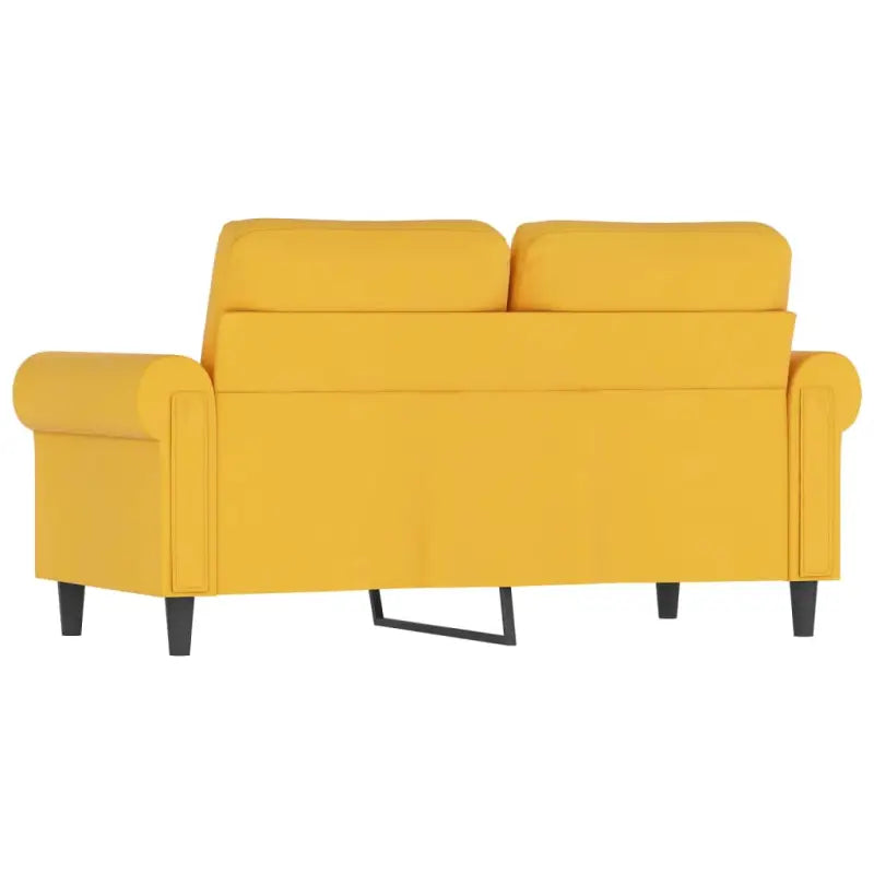 Banken for gezellige zitmomenten en een stijlvolle uitstraling - Geel / 120 cm - Banken