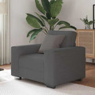 Banken in corduroy stof voor een comfortabele zitervaring en stijl - Donkergrijs / 60 cm - Banken