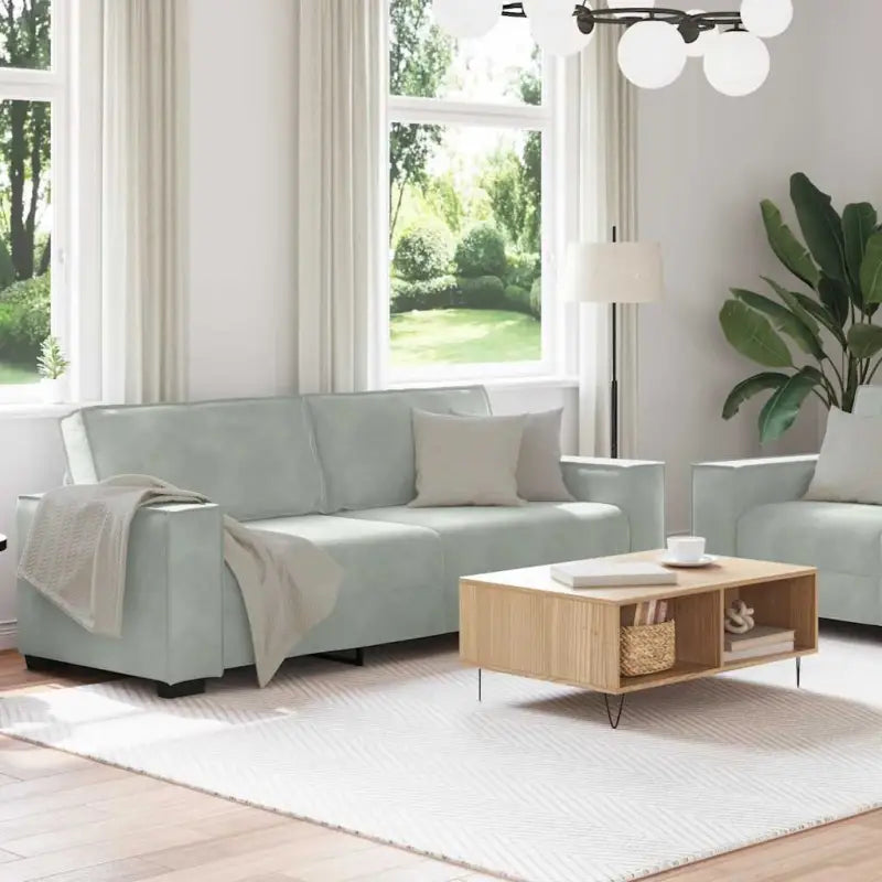 Banken loungeset met brede armleuningen en comfortabele zitbreedte - Banken